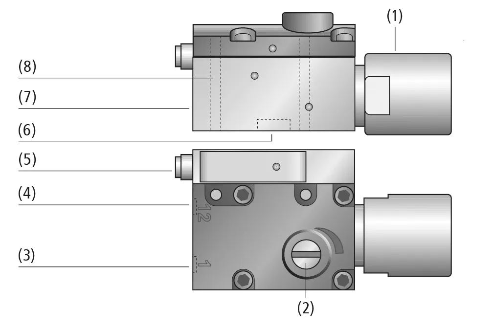 Диаграма на ежектор със система за издухване SEAC RP