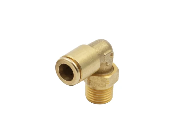 Ъглов въртящ цангов фитинг с конична резба R31C F-NSF