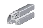 Алуминиев профил 45x45R 90°