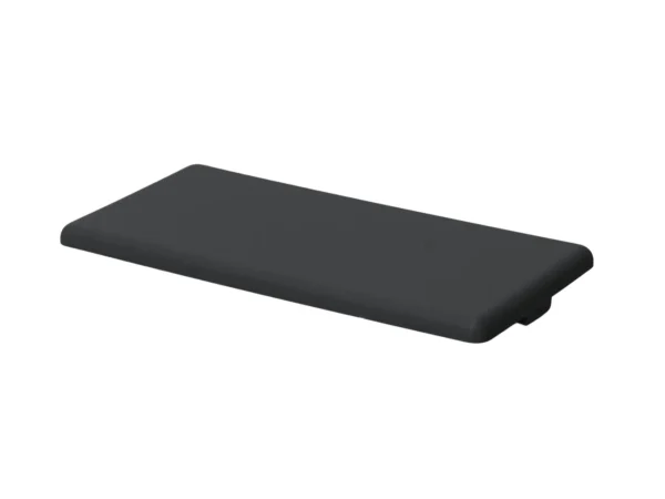 Капачка за профил 45×90, черна, ESD